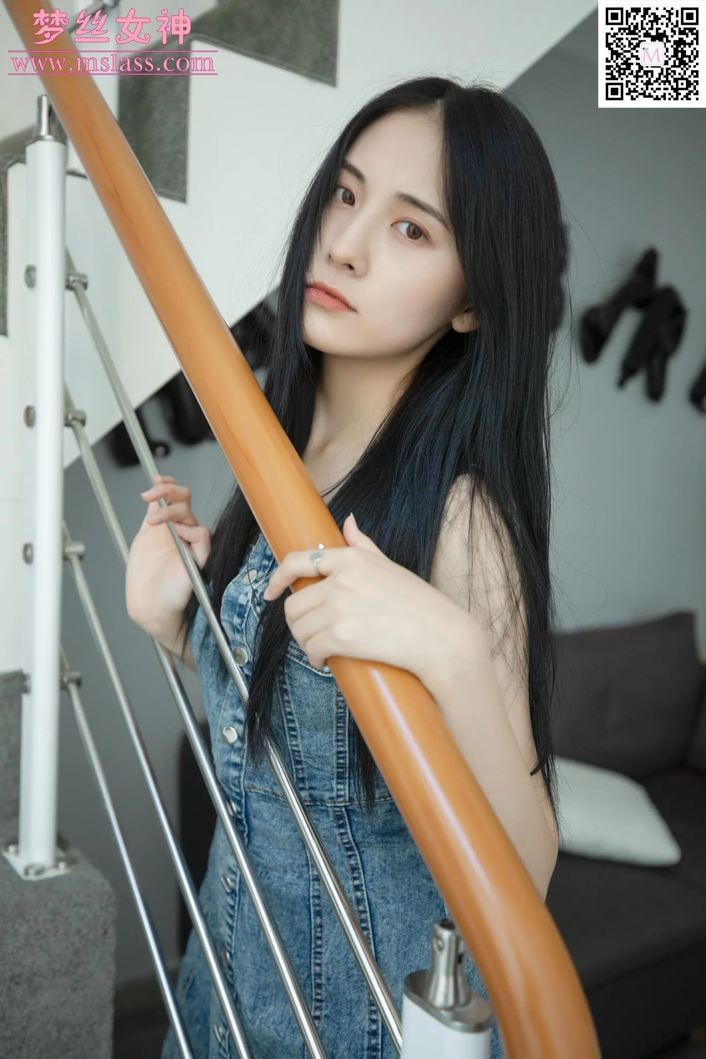 [MSLASS梦丝女神] 2020.06.27 NO.116 小允儿 牛仔连衣裙 [62P]插图7